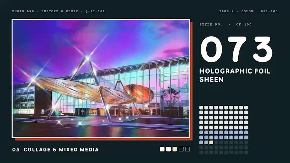 Remix 100 title frame