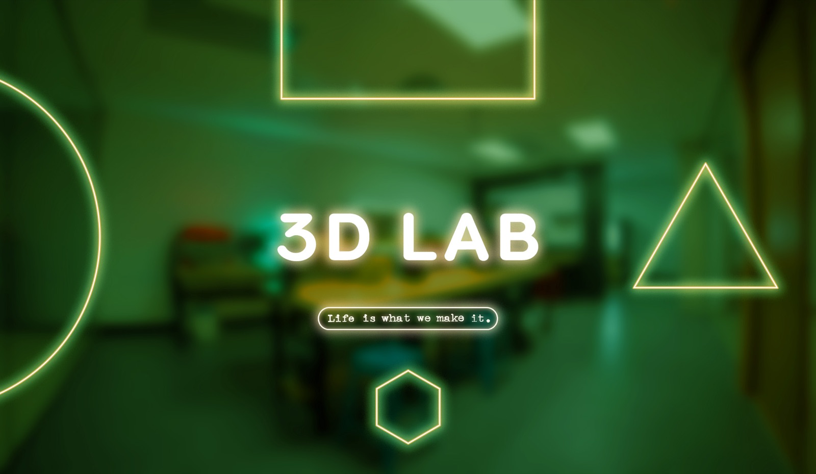 3D Lab console background