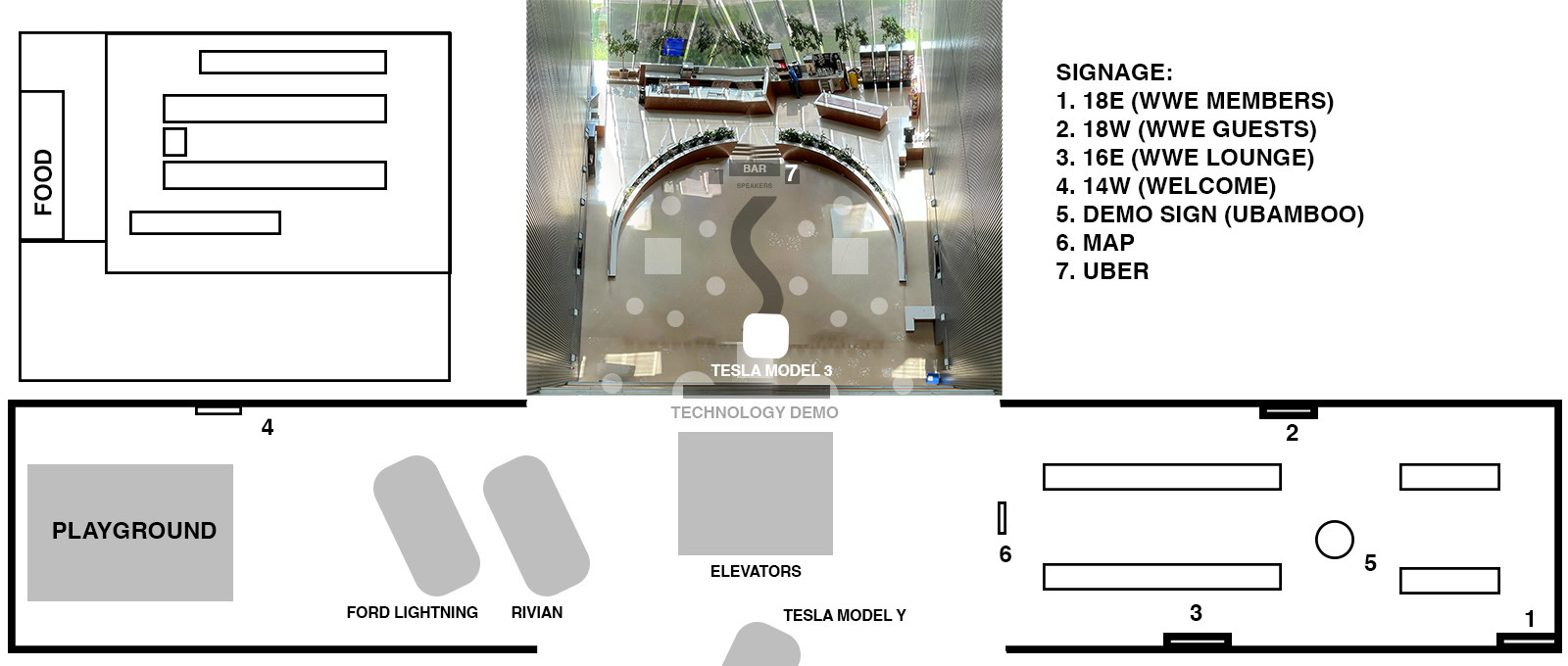 Worldwide Engineering Conference venue layout